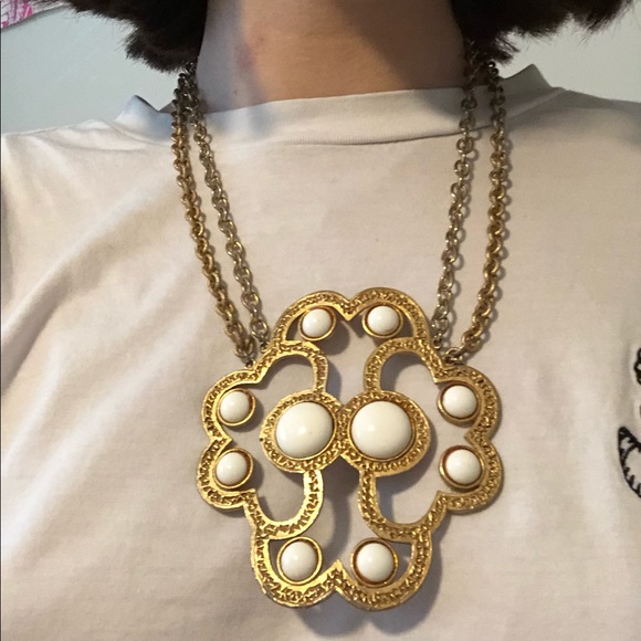 Antique gold necklace - Picture 2 of 3